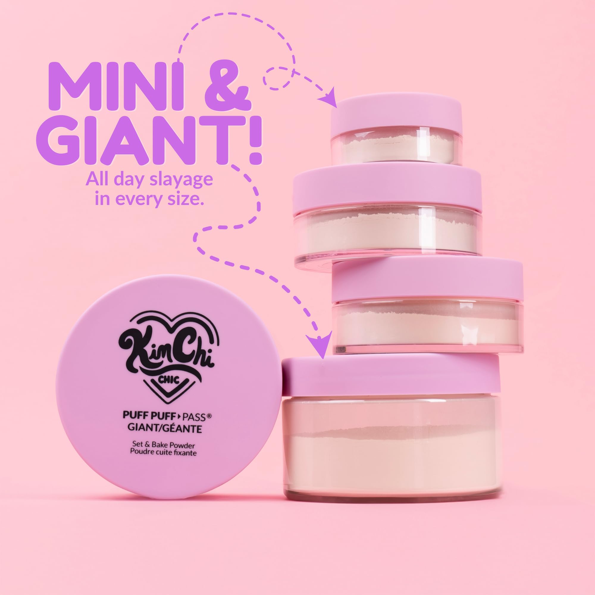 Puff velours Kimchi Chic : applicateur doux pour une pose uniforme.