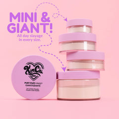 Puff velours Kimchi Chic : applicateur doux pour une pose uniforme.
