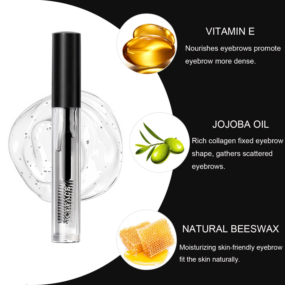 KIMIEYE gel sourcils translucide pour une mise en forme légère et naturelle.