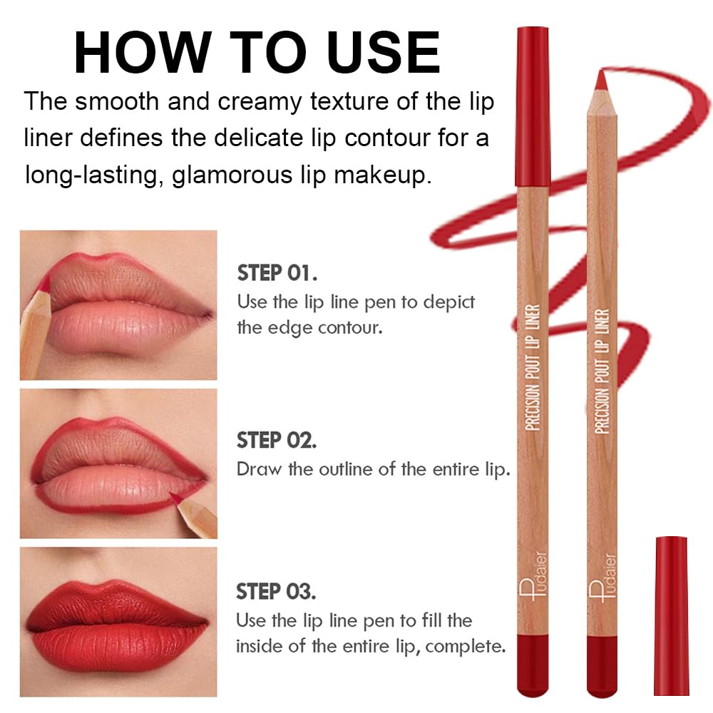 KIMIEYE Crayon-levres brun doux: contours précis sans bavure.