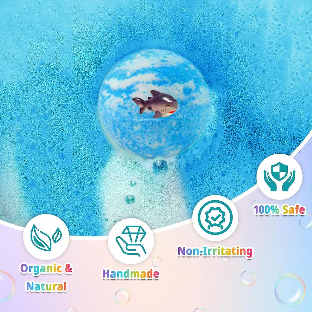 Bombe de bain Kims Cosiart sans taches, peau propre après le bain.