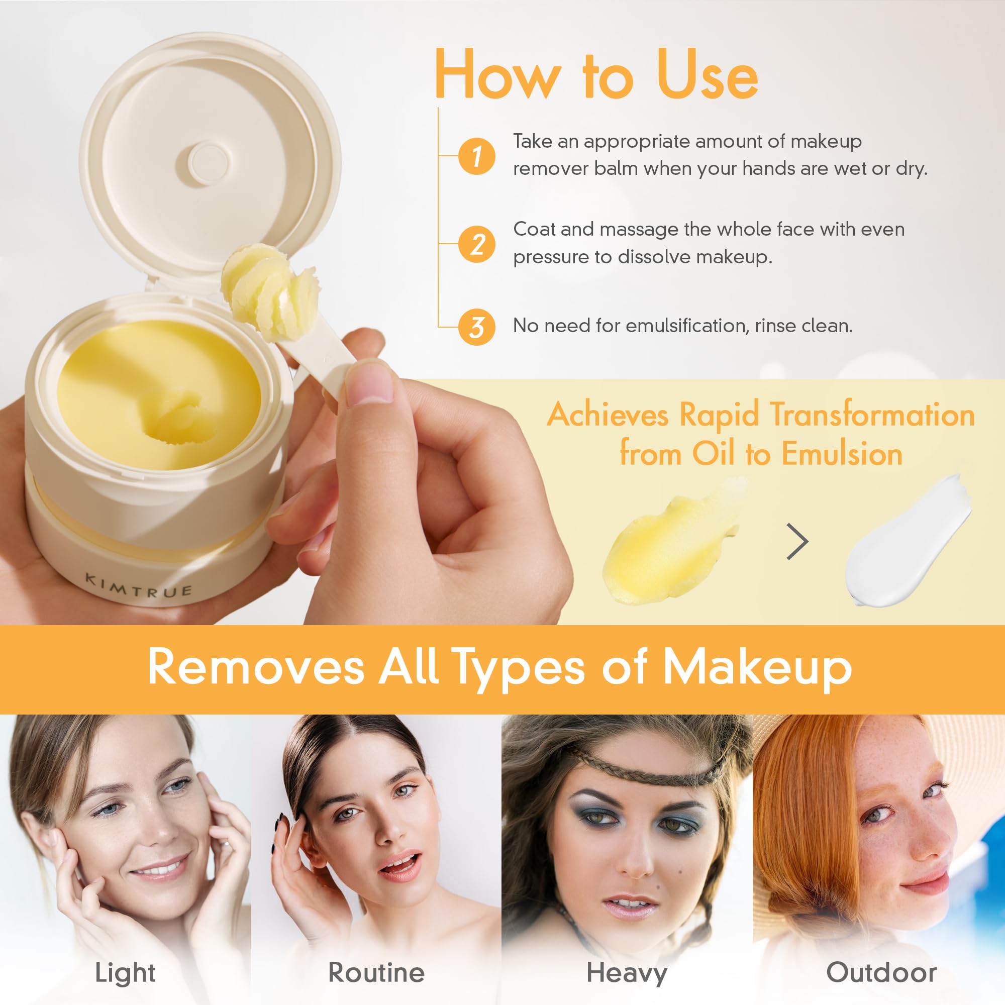Idéal pour le double nettoyage et l élimination du maquillage tenace.