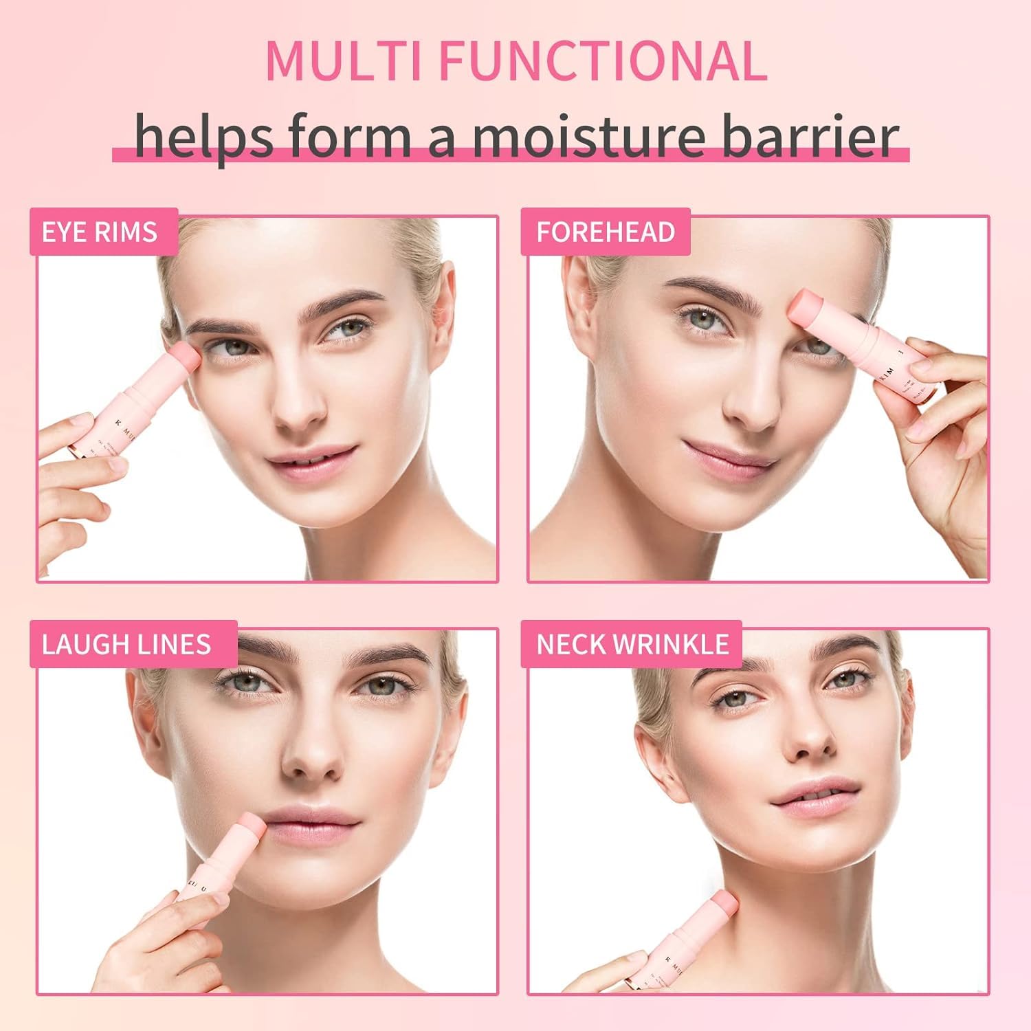 KIMUSE Hydratant Multi Balm Stick pour les yeux, soulage les tiraillements.
