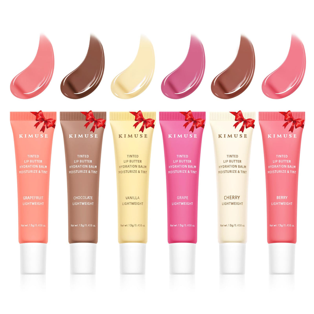 KIMUSE Baume Lèvres Teinté: hydratation légère et brillance subtile.