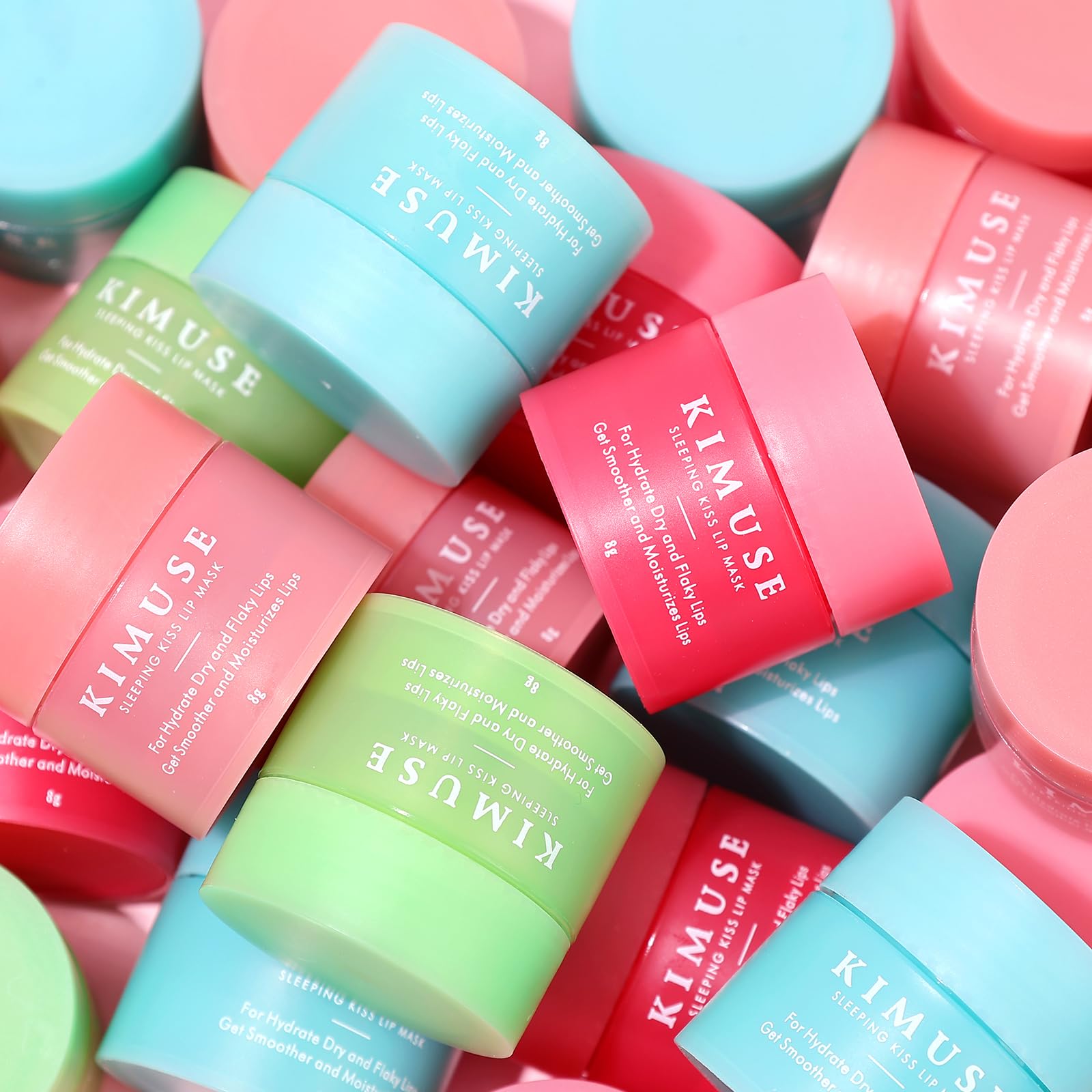KIMUSE masque lèvres parfumé aux baies pour une sensation fraîche.