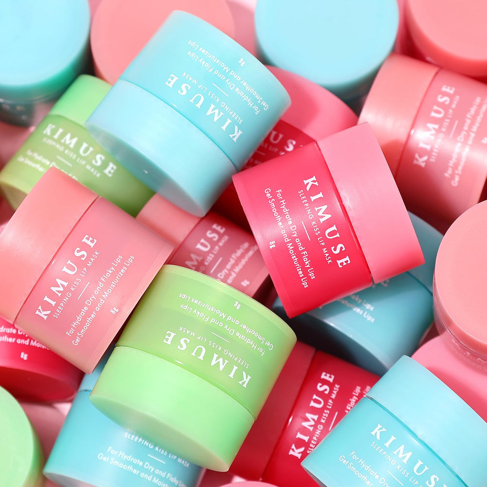 KIMUSE masque lèvres parfumé aux baies pour une sensation fraîche.