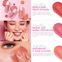 KIMUSE Creme-Blush teinte naturelle et modulable adapte a tous les tons.