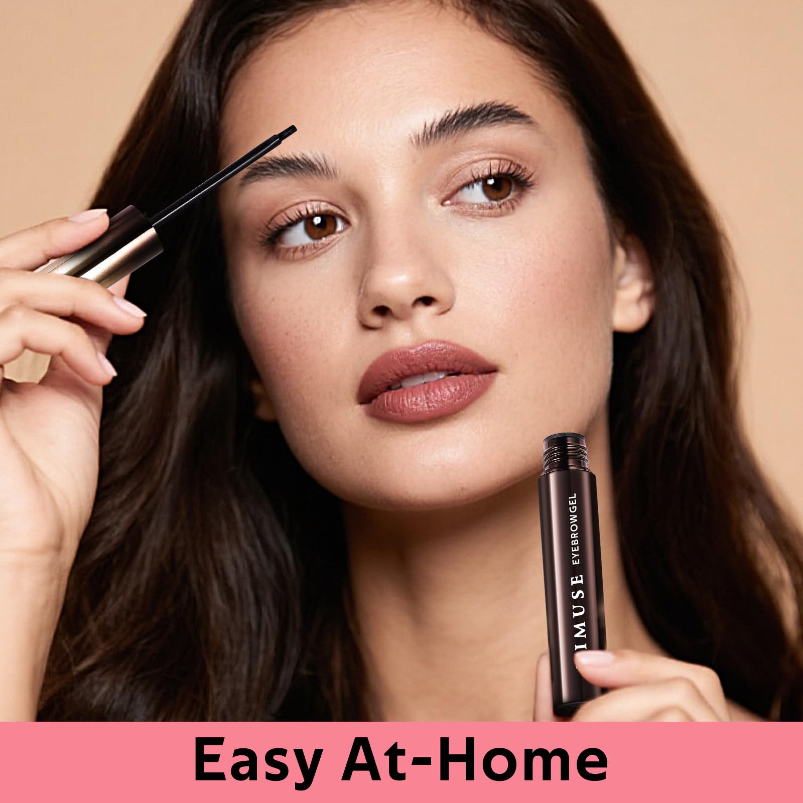 Kimuse Gel Sourcils - teinte naturelle, couleur s'adapte à votre teint