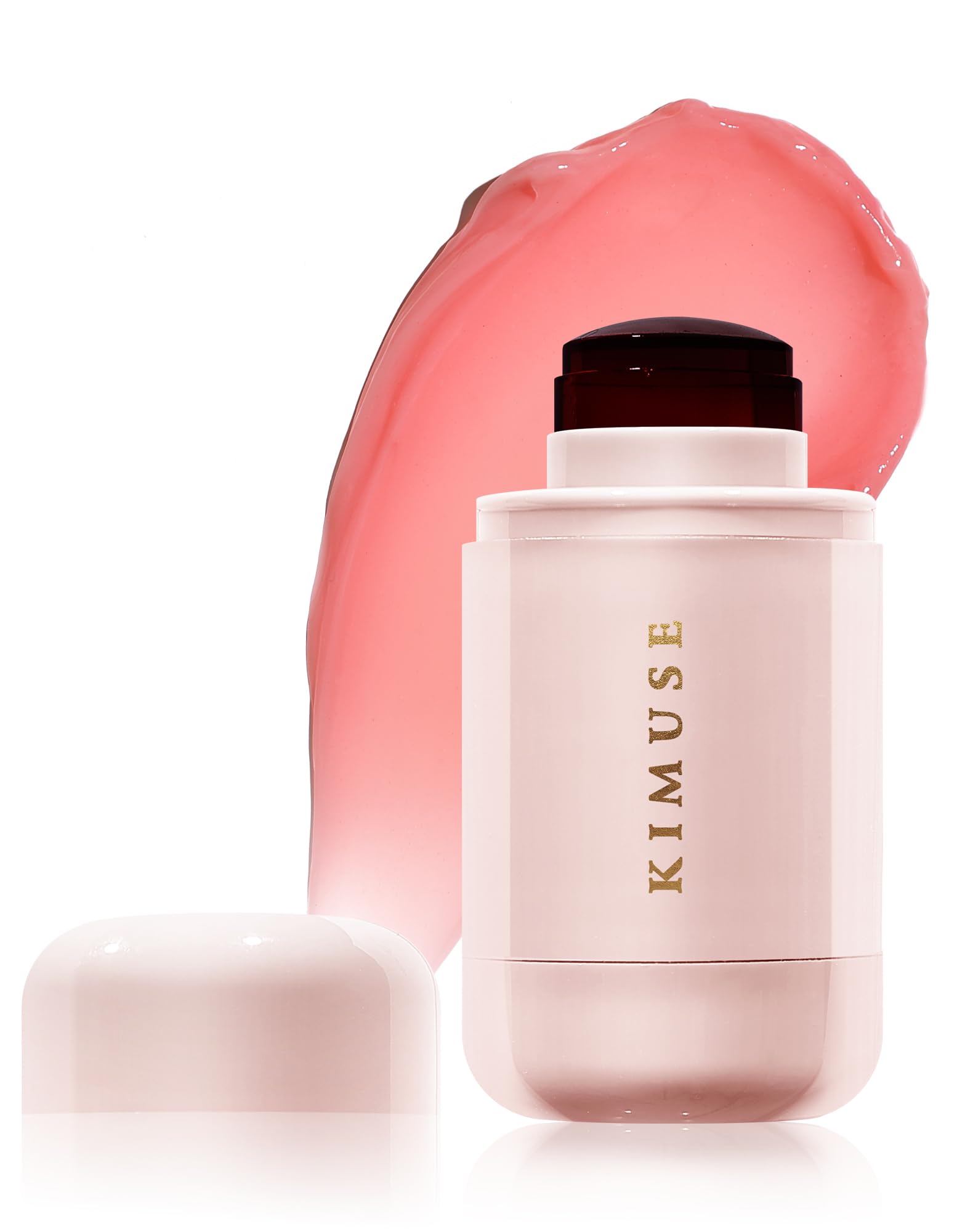KIMUSE Jelly Cheek & Lip Tint bâton, couleur naturelle prête à l’emploi.