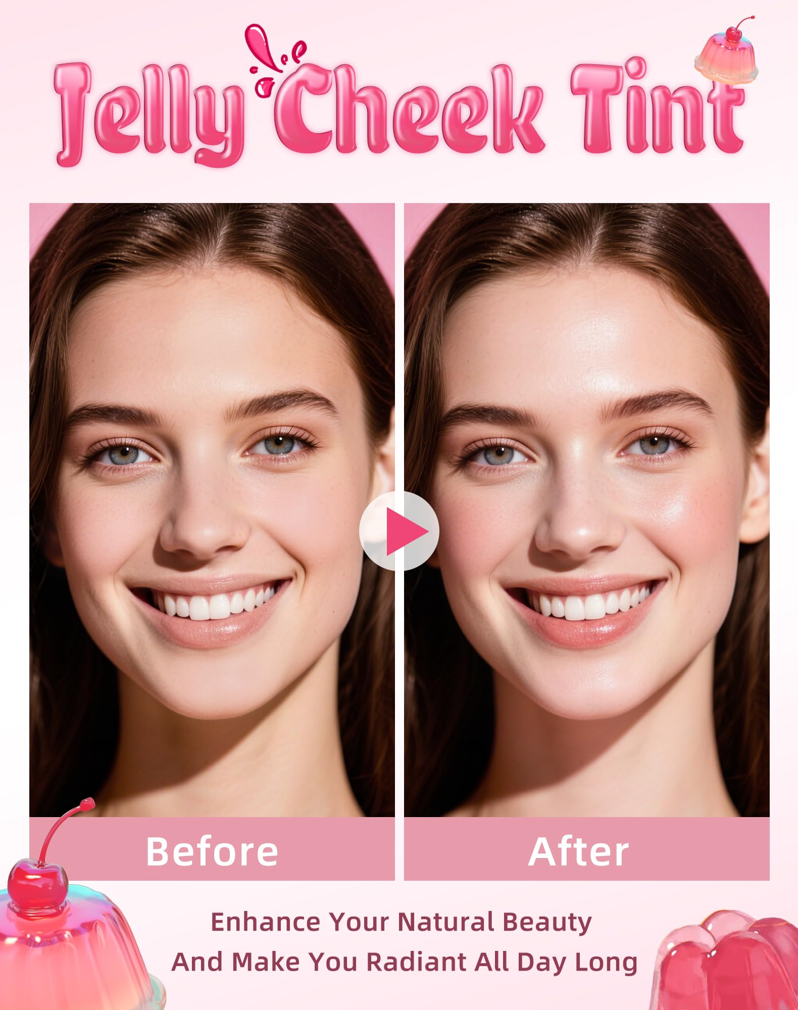 KIMUSE Jelly Tint offre une hydratation durable grâce à sa formule.