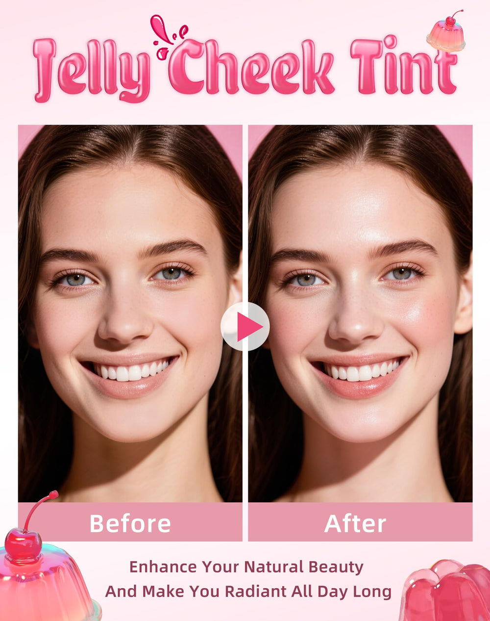 KIMUSE Jelly Tint offre une hydratation durable grâce à sa formule.
