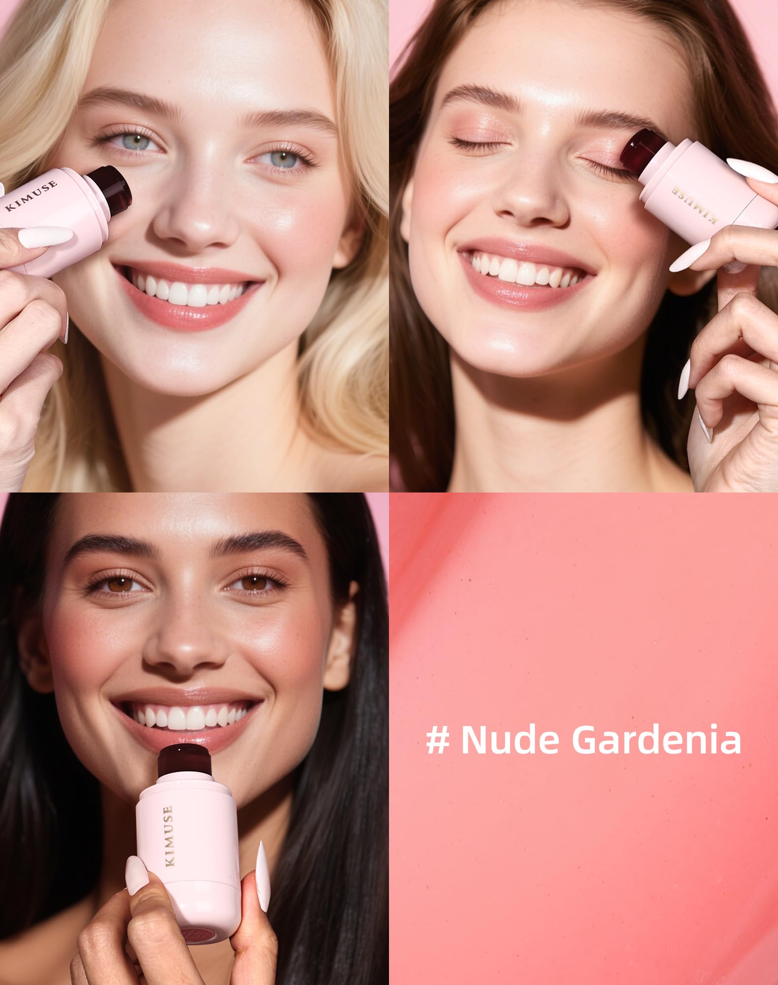 Texture gelée du KIMUSE Jelly Tint pour une application douce.