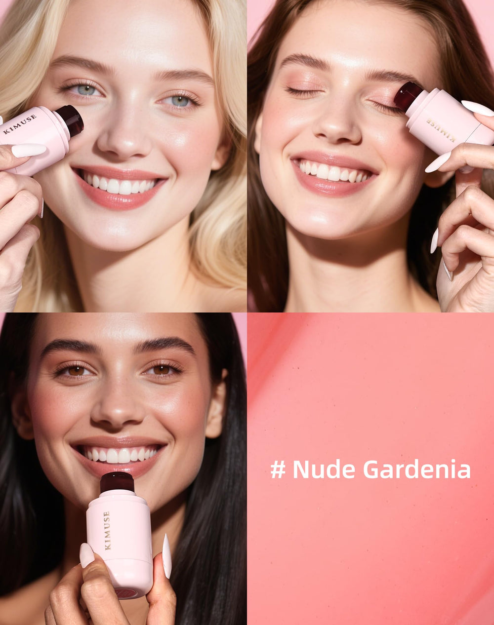 Texture gelée du KIMUSE Jelly Tint pour une application douce.