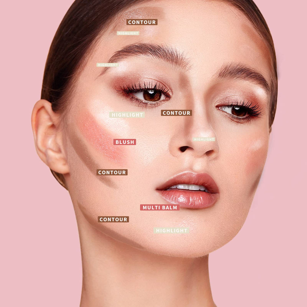 KIMUSE Multi Stick Trio – base légère pour prolonger la tenue du maquillage.