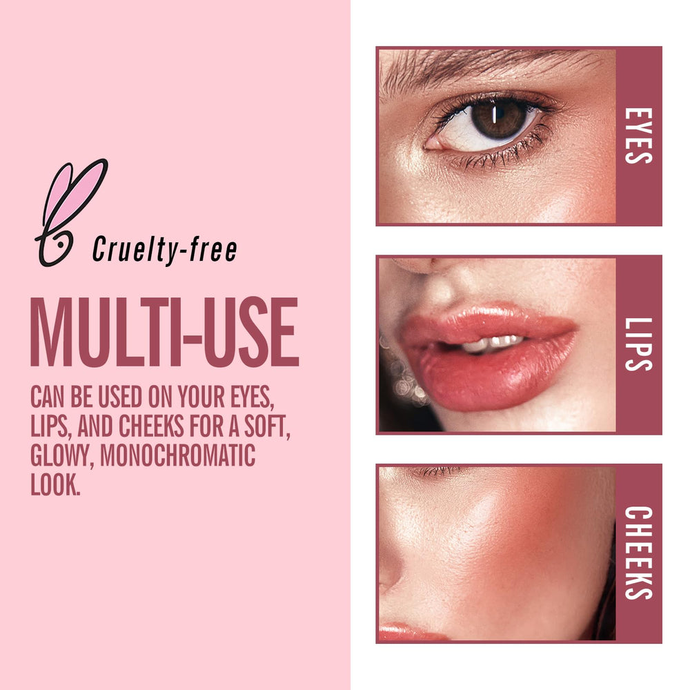 KIMUSE Multi Stick Trio – lèvres avec nuance légère et hydratante.