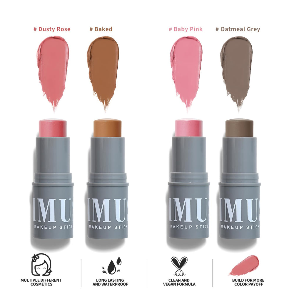 KIMUSE Nuance yeux et lèvres, échantillon pour associer les teintes.