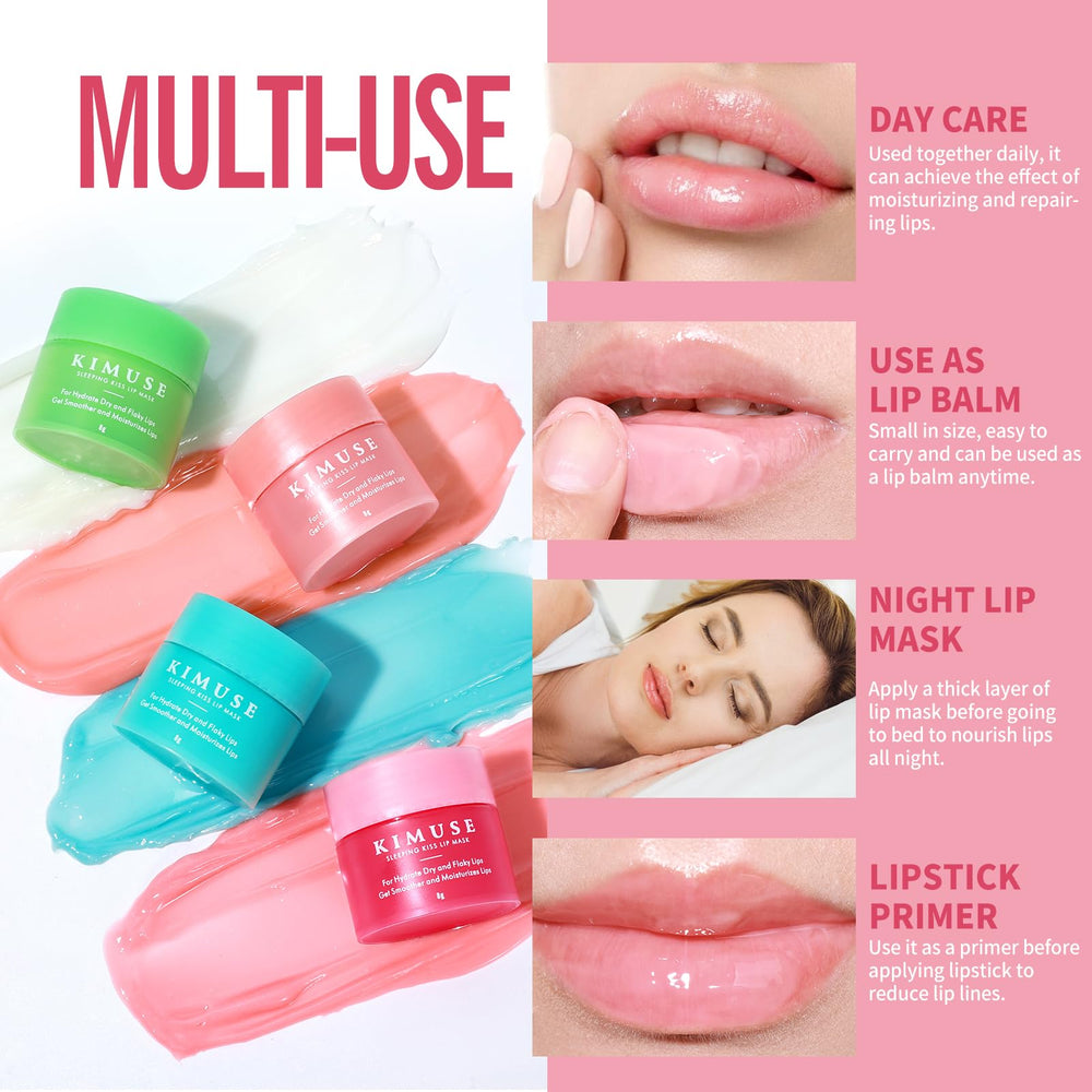 KIMUSE texture légère et soyeuse pour lèvres, expérience non grasse.