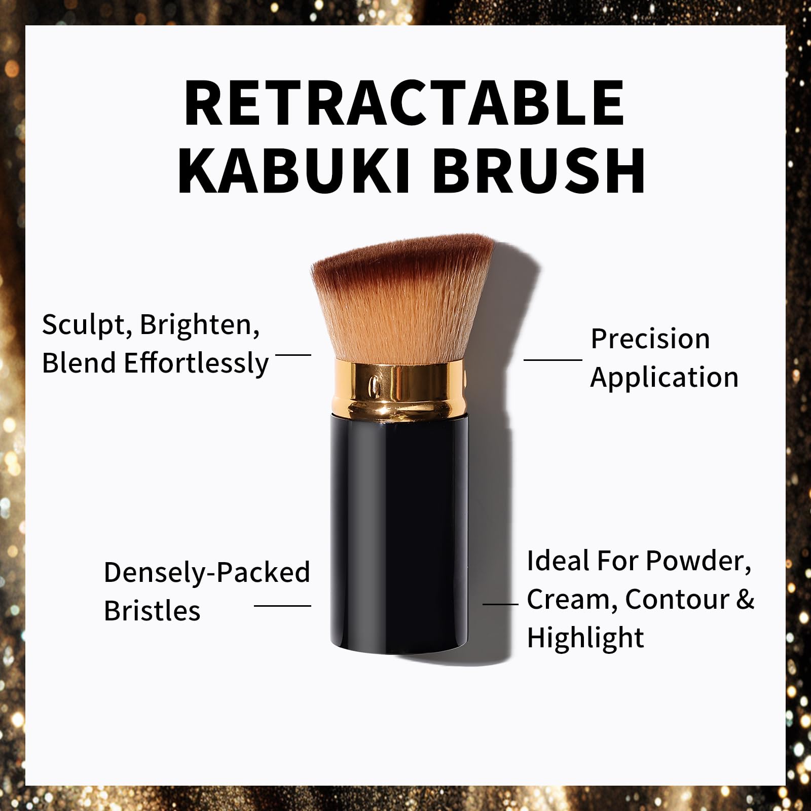 KIMUSE usage sur maquillage liquide pour highlight léger et dimensionnel.
