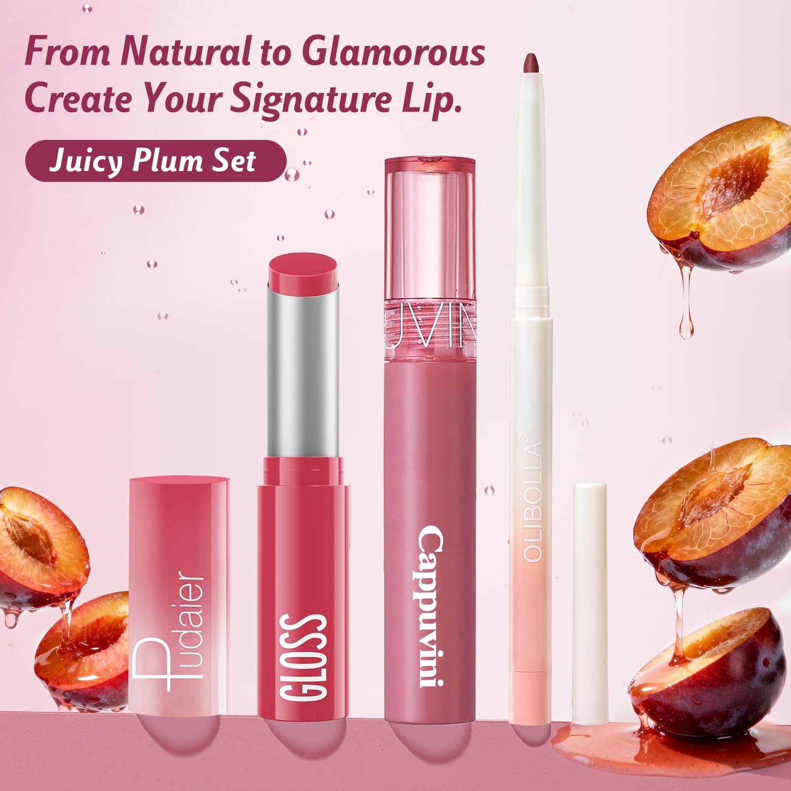 Kimuse versatile color trio—flattering shades for office to evening.