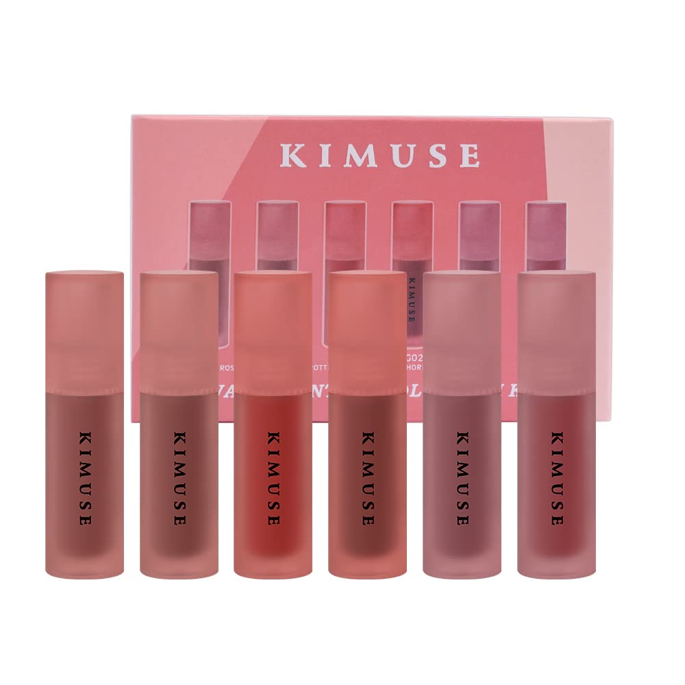 KIMUSE Water Gel Lip Tint, emballage élégant, cadeau idéal.