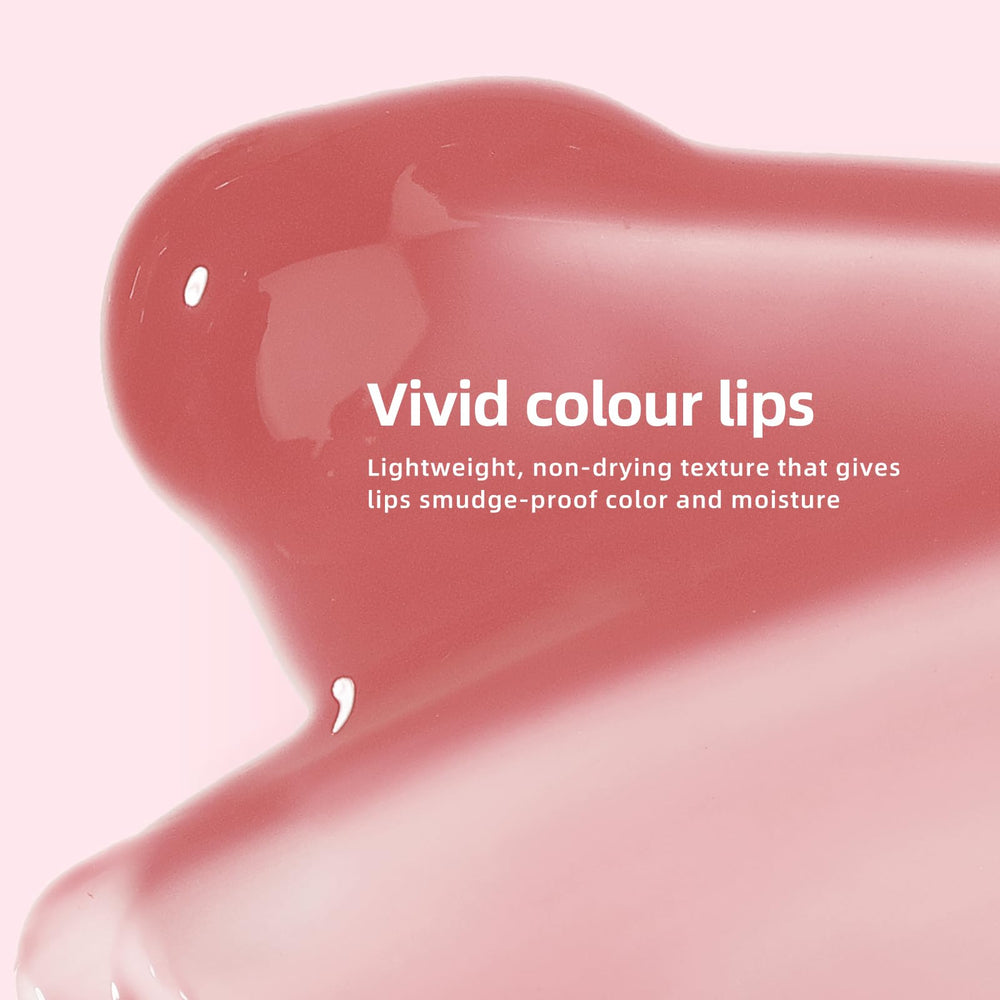 KIMUSE Water Gel Lip Tint, lèvres brillantes et uniformes selon l’envie.