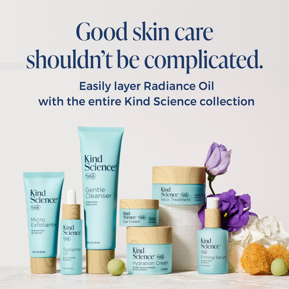 Kind Science Radiance Oil - vitamines E C et A nourrissent et protègent la peau