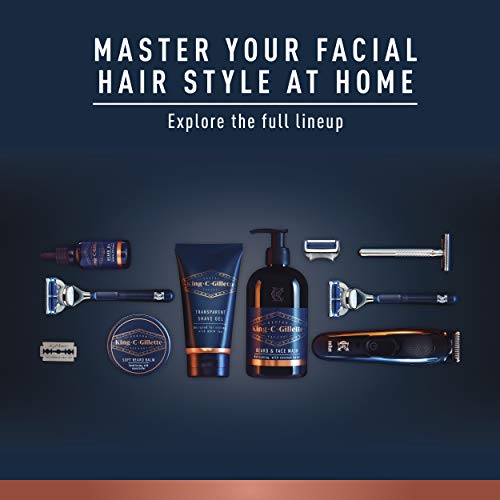 Emballage et accessoires King C. Gillette Neck pour une expérience premium.