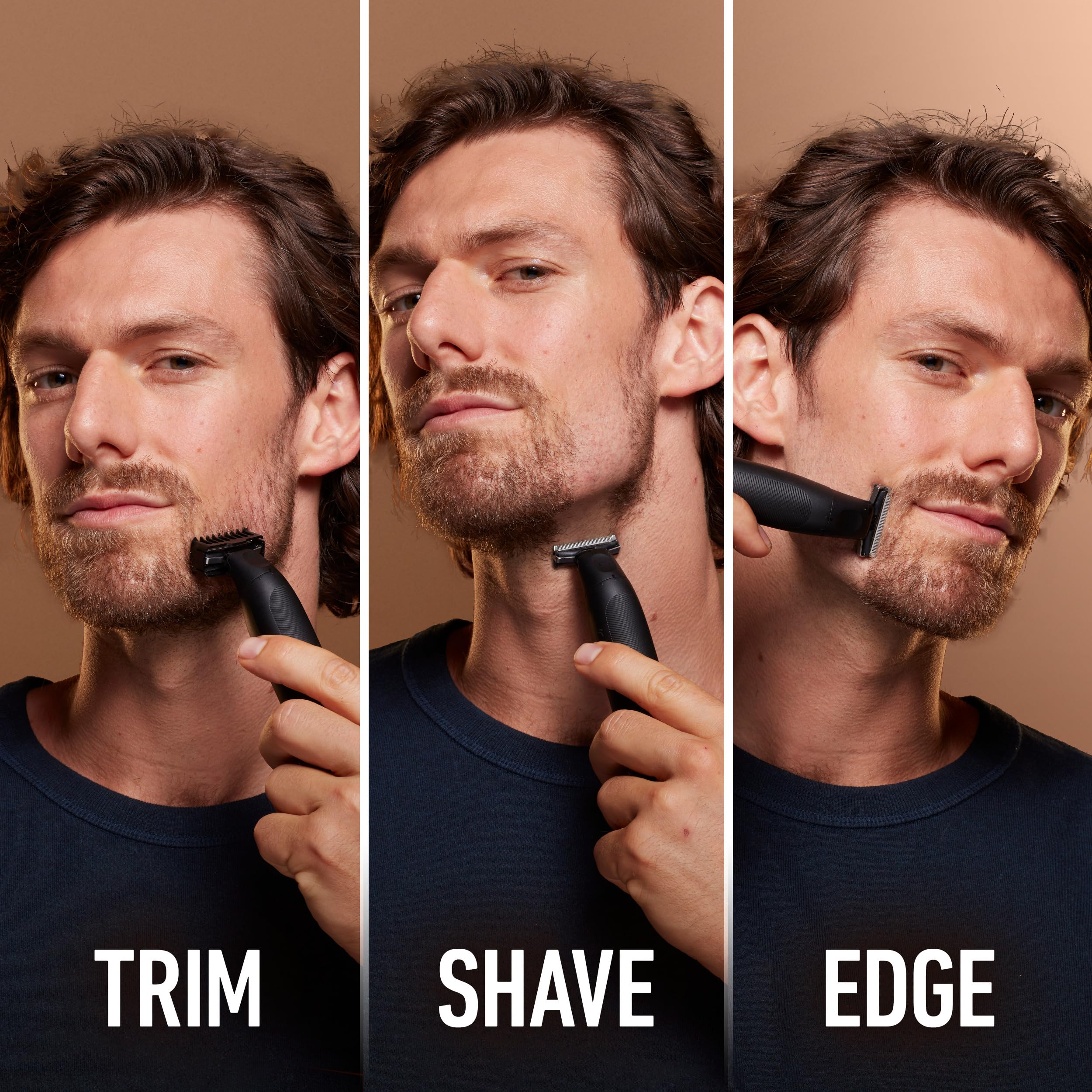 King C. Gillette Styler, tête pivotante facilitant les contours du visage