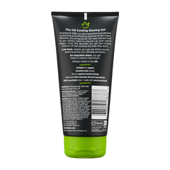 King of Shaves bouteille gel rasage clarte menthol aloethe tree pour fraîcheur