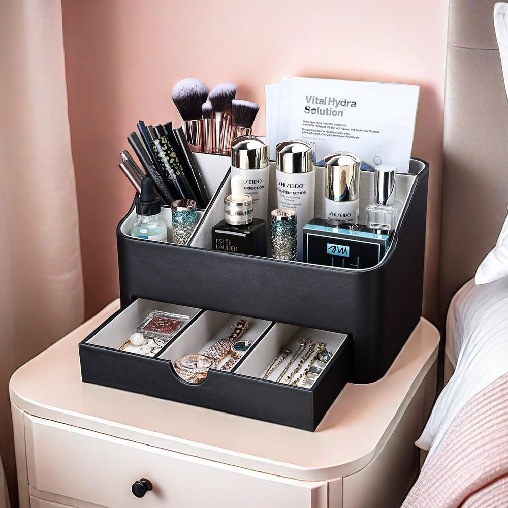 Kingfom Organisateur Cosmetiques Coffret: organisation compacte pour vos produits préférés.