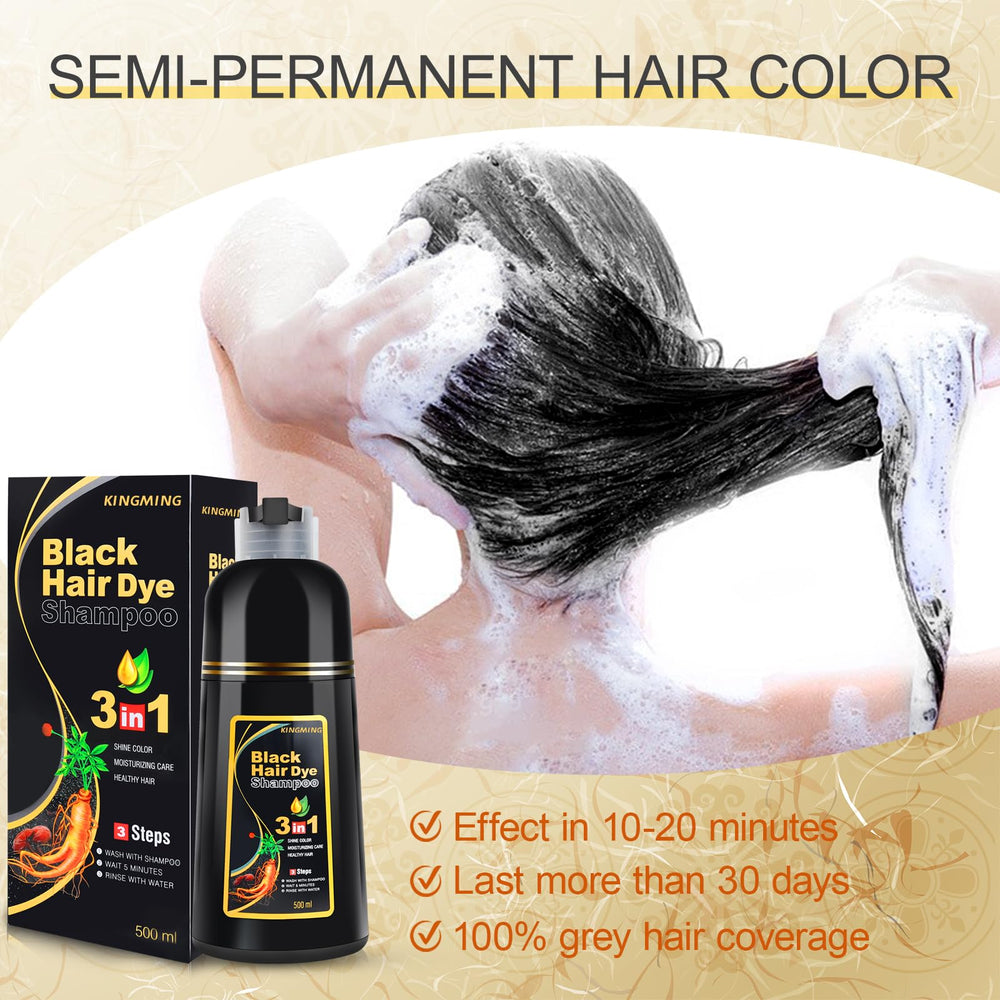 KingMing Shampoing convient à tous types de cheveux, couleur équilibrée.