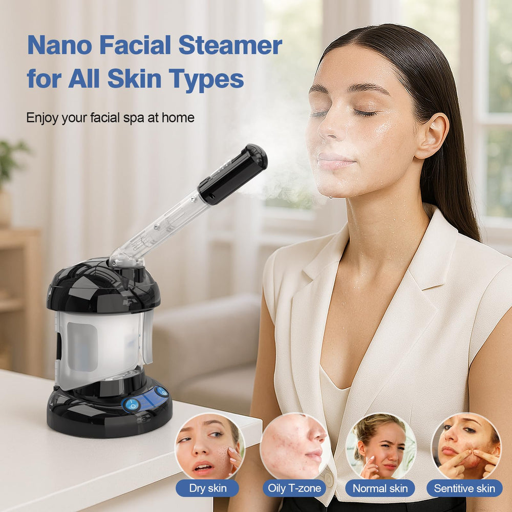Kingsteam diffusion d'ozone améliore la pénétration pour cheveux et peau.