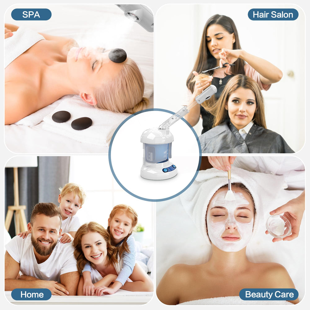 Kingsteam vapeura visage portable et léger pour maison ou salon