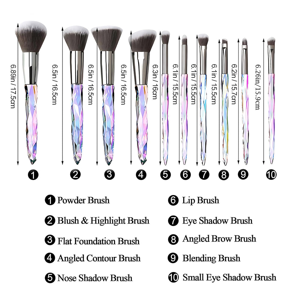 Kingtree pinceaux blending contouring – parfait pour estomper et sculpter les contours.