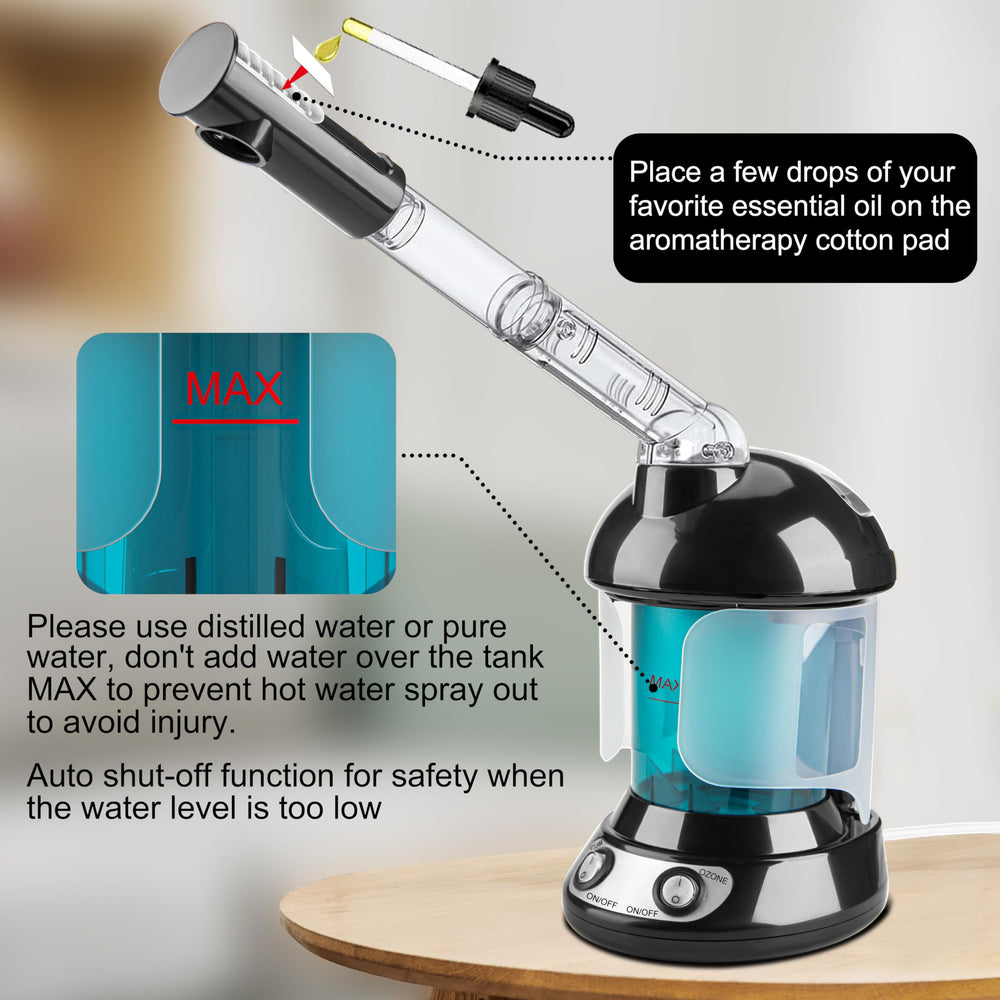 Ozone intégré Kinlito, brume purifiante pour pores et cuir chevelu.