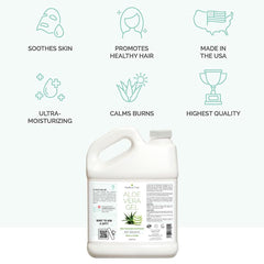 KinRose Care Gel Aloe Vera apaise les peaux sensibles après exposition