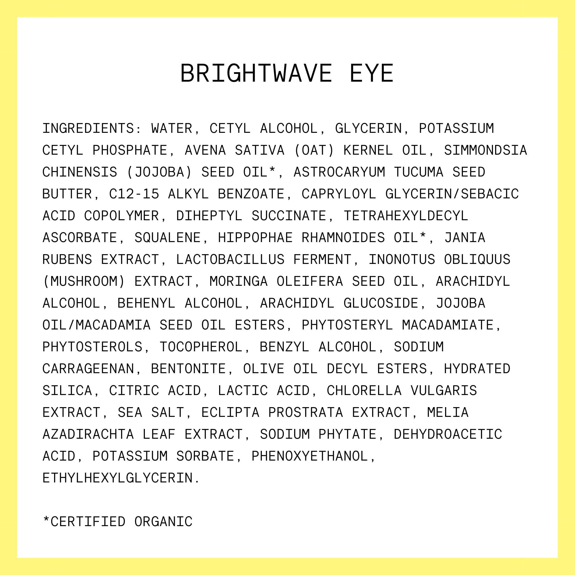 Résultats d étude Kinship Brightwave après quatre semaines pour le regard