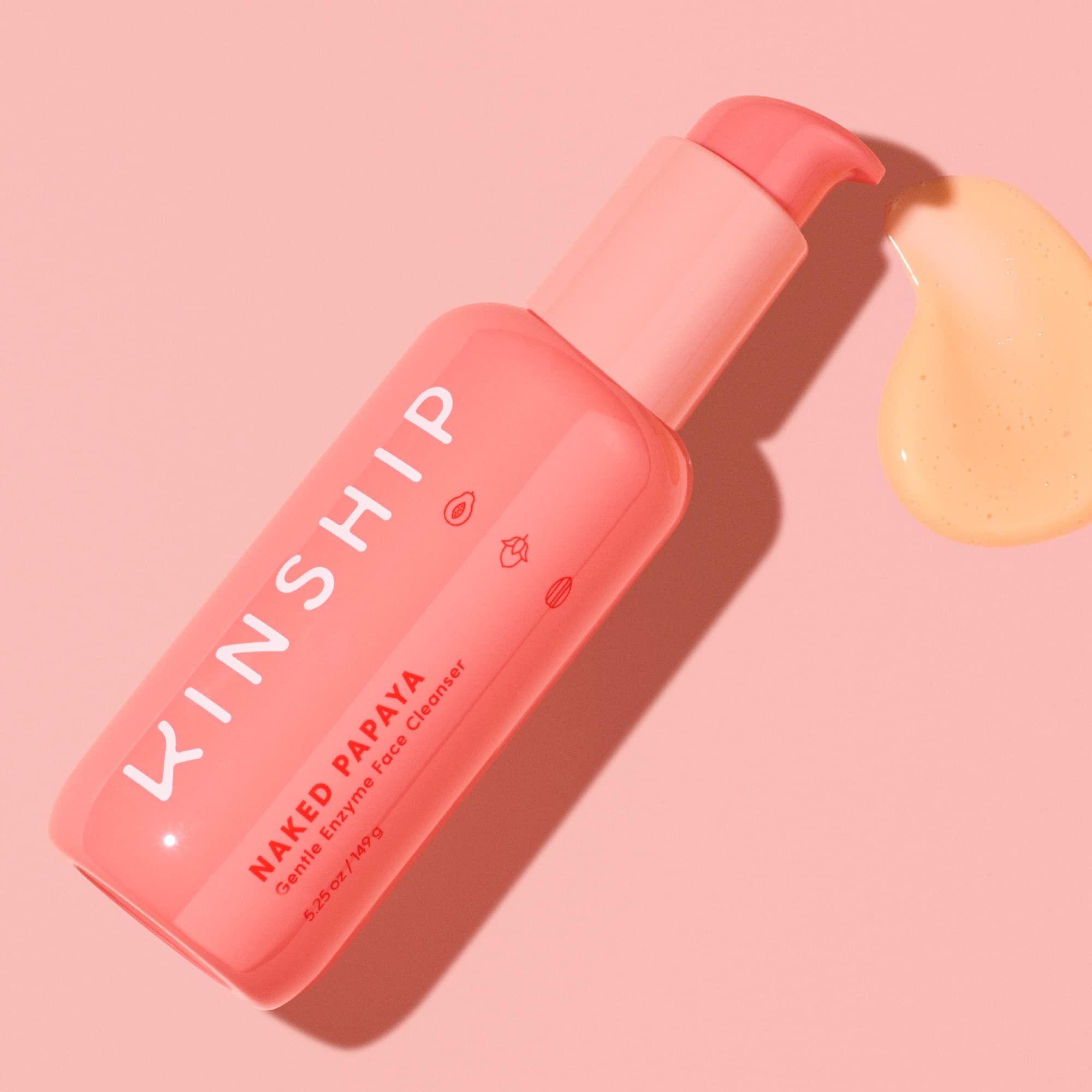 Kinship Papaye Nue – Kinbiome prébiotique pour la barrière cutanée.