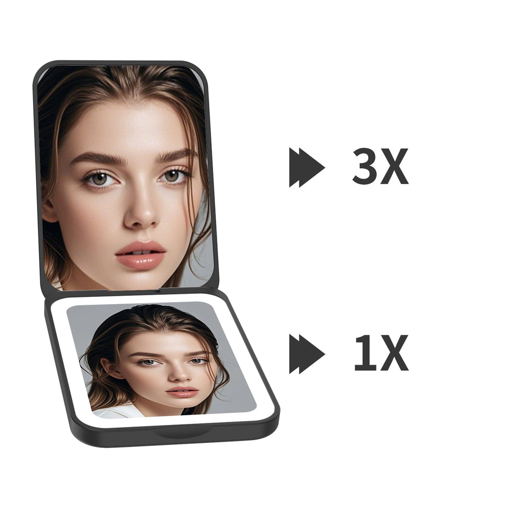 Miroir rechargeable sans fil de Kintion pour usage nomade et pratique.