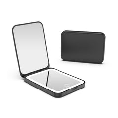 Miroir de poche Kintion avec éclairage réglable pour maquillage précis en déplacement.