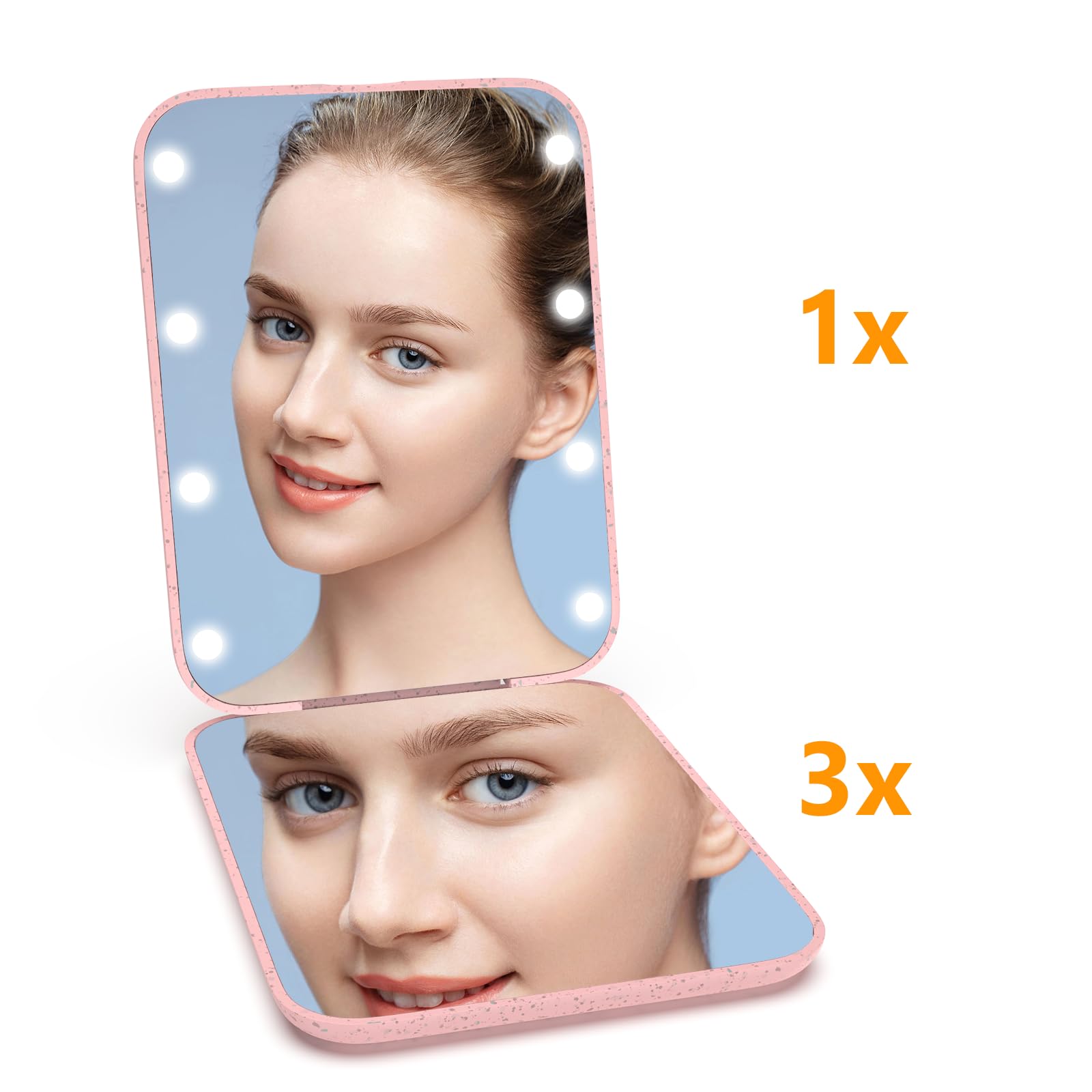 Kintion miroir de poche cadeau idéal pour diverses occasions.