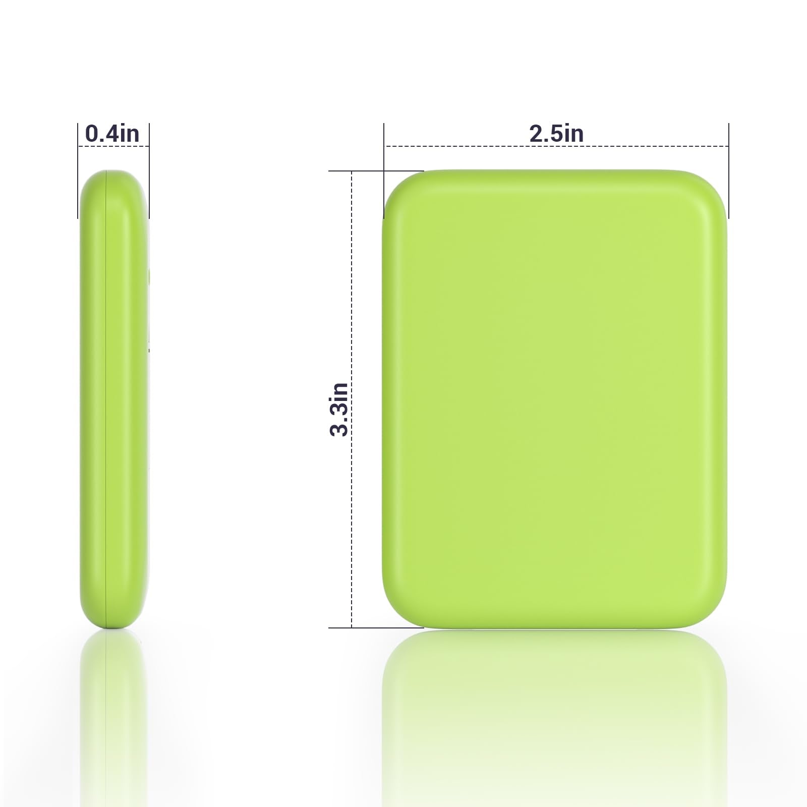 Miroir Kintion Pocket prêt à offrir, emballage élégant pour cadeau.