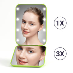 Miroir Kintion Pocket compact, taille parfaite pour poche ou sac à main.