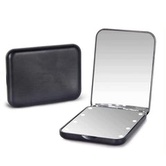 Miroir de poche Kintion au design pliant, portable et élégant pour sac et voyage.