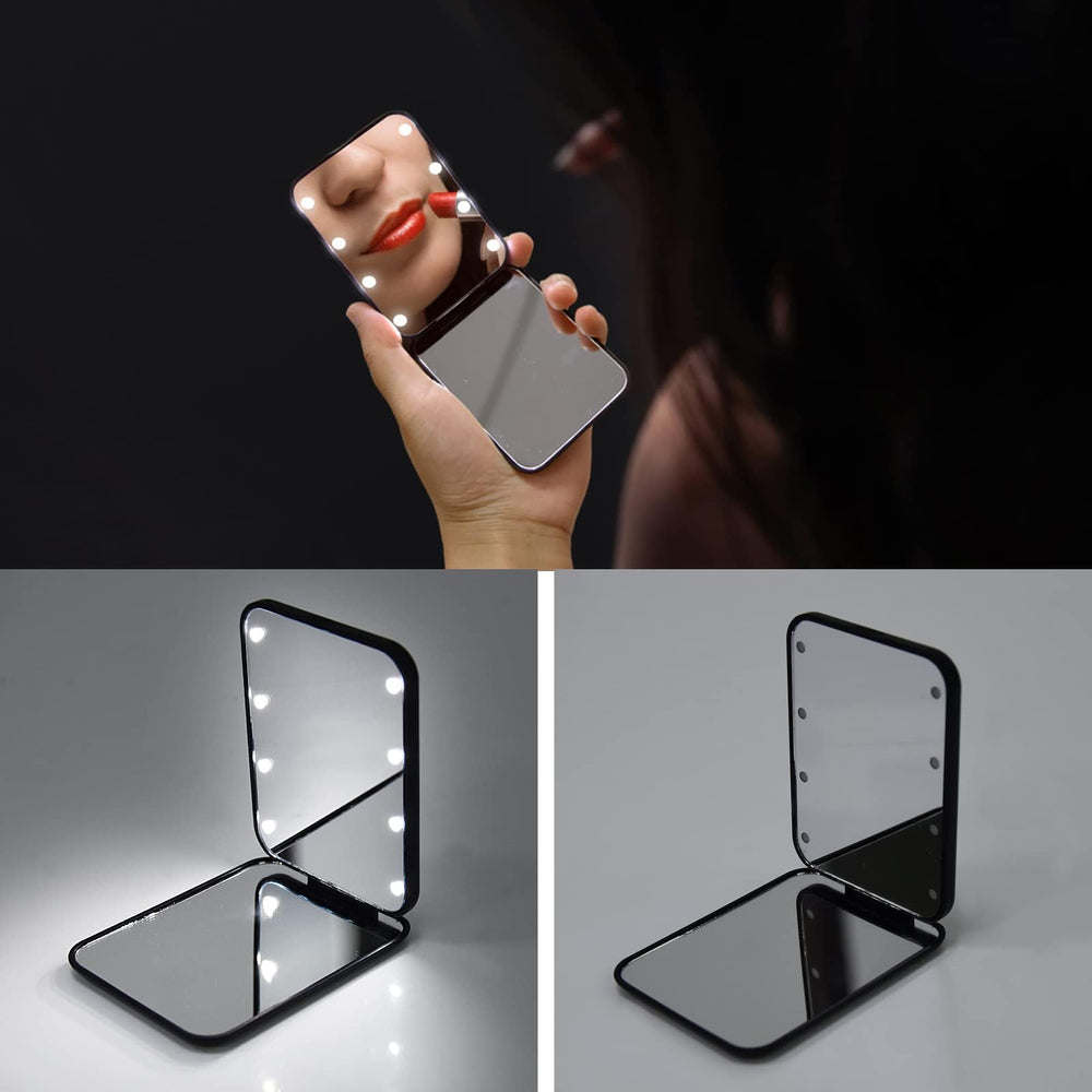 Miroir de poche Kintion portable idéal pour déplacements et déplacements quotidiens.