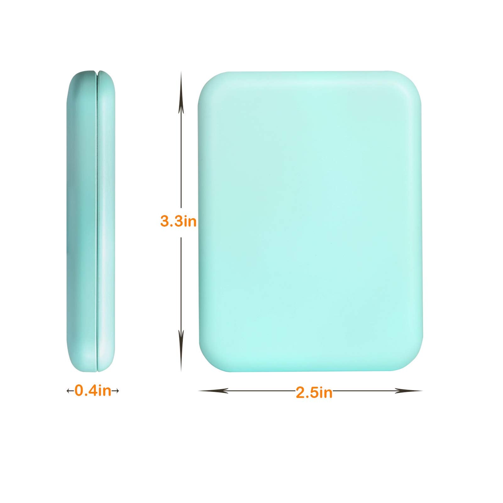 Miroir Kintion léger et compact, utile dans le sac pour retouches éclairées.
