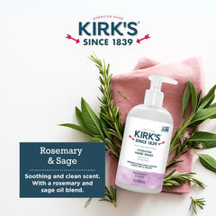 Sans sulfates et parabènes, Kirk’s Lavant Mains respectueux des peaux sensibles.