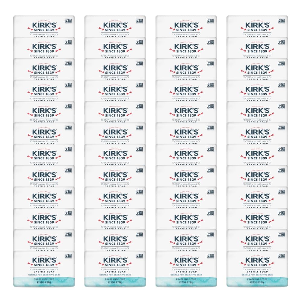 Kirk's savon castile originale en barre 4 oz, douceur hydratante.