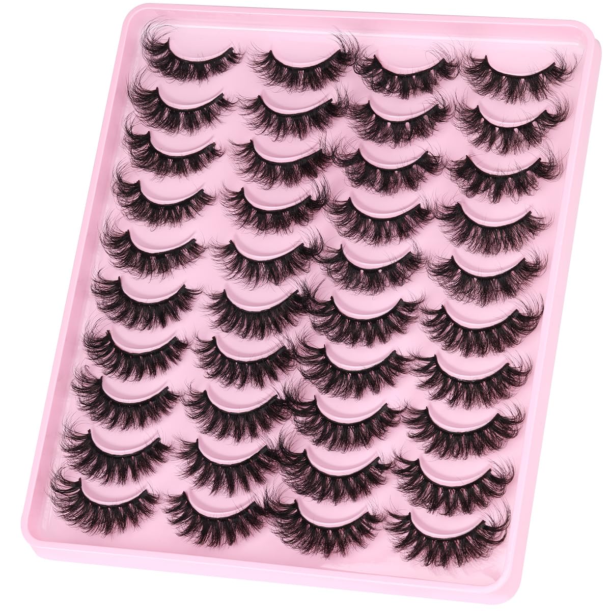 Kiromiro 20 pairs pack offers versatile cat eye options.