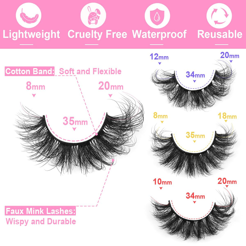 Kiromiro 8D volume cat eye for fuller lashes without heaviness.